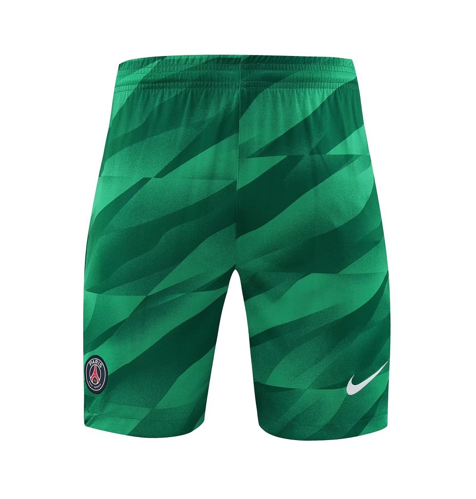 AAA Quality Paris St Germain 23/24 GK Green Soccer Shorts